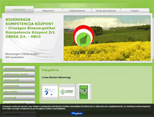 Tablet Screenshot of bioenergia-obekk.hu